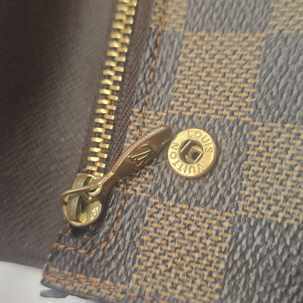 Louis Vuitton Damier Brown Porte Feuille Accordion Long Wallet (VERY GOOD)COA✨️ - Picture 9 of 15